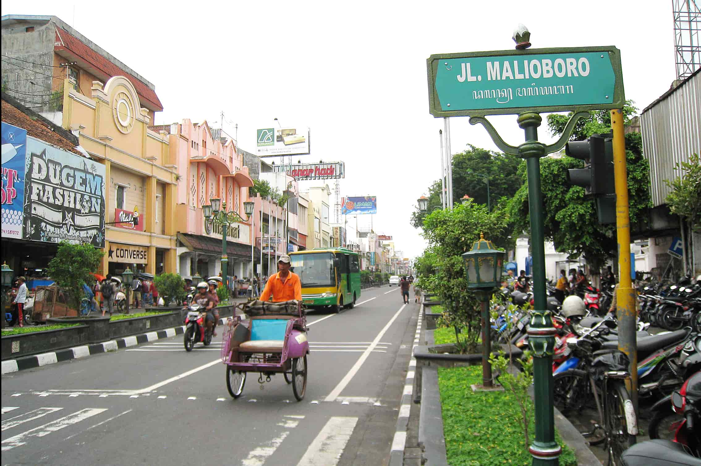 Kehidupan kota Yogyakarta